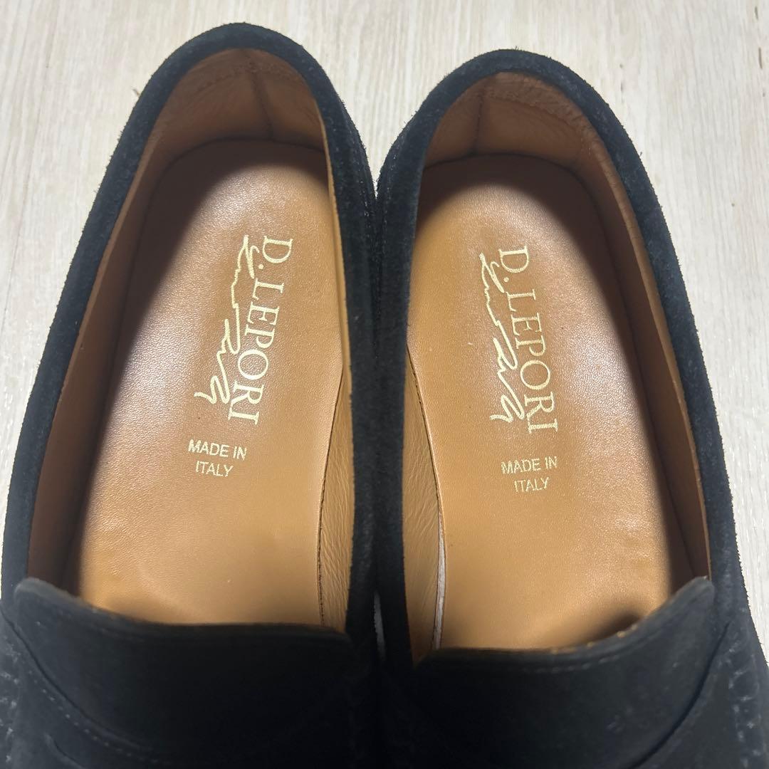 ローファー　黒色　DANIELE LEPORI(ダニエル レポリ)