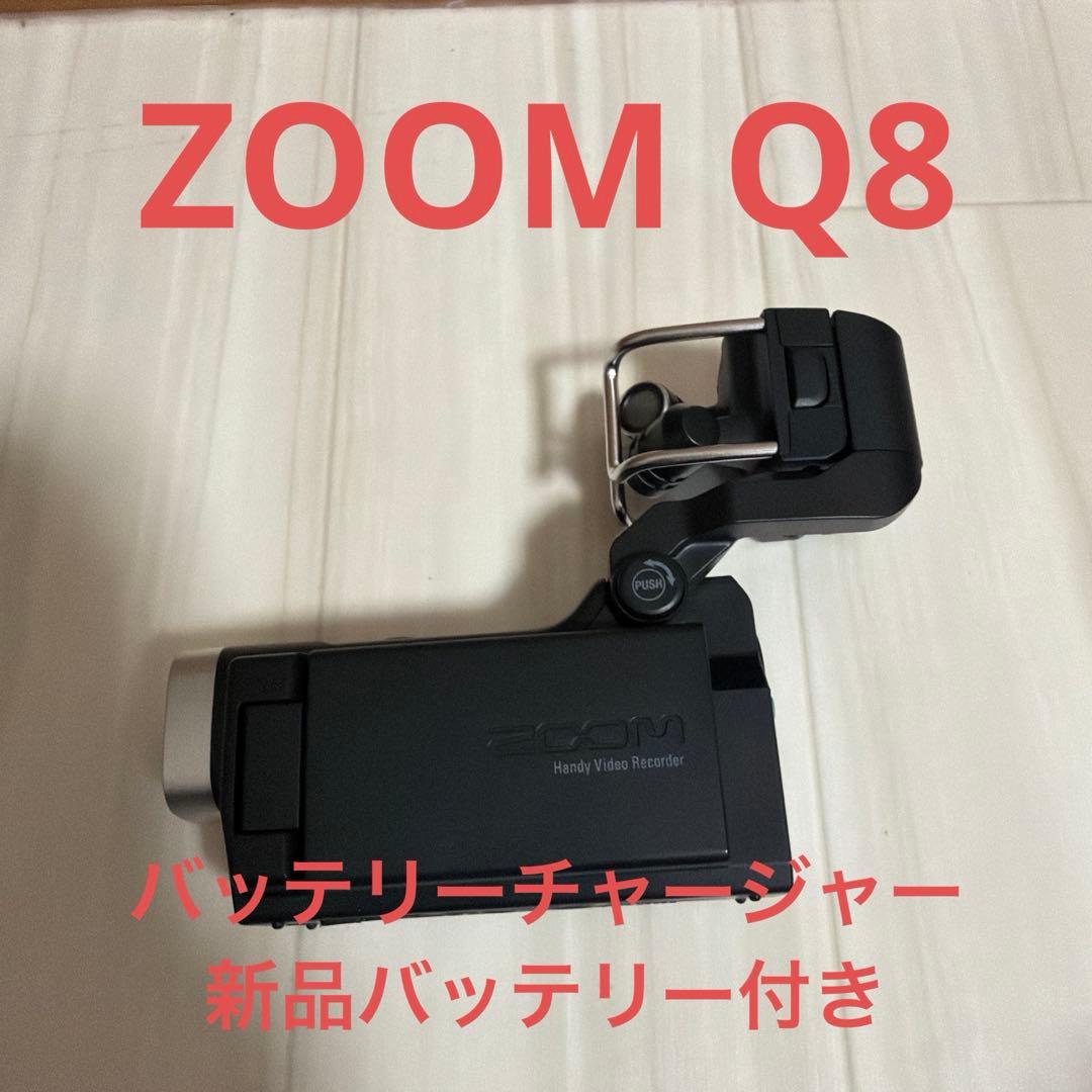 Zoom Q8 ハンディレコーダー（カメラ機能付き）