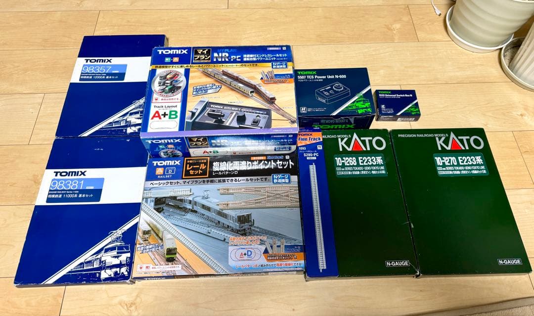 Nゲージまとめ売りセット相鉄12000系 11000系東海道線E233系