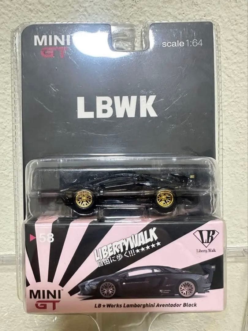 ミニカー MiniGT 58 LB Work Lamborghini Aventador