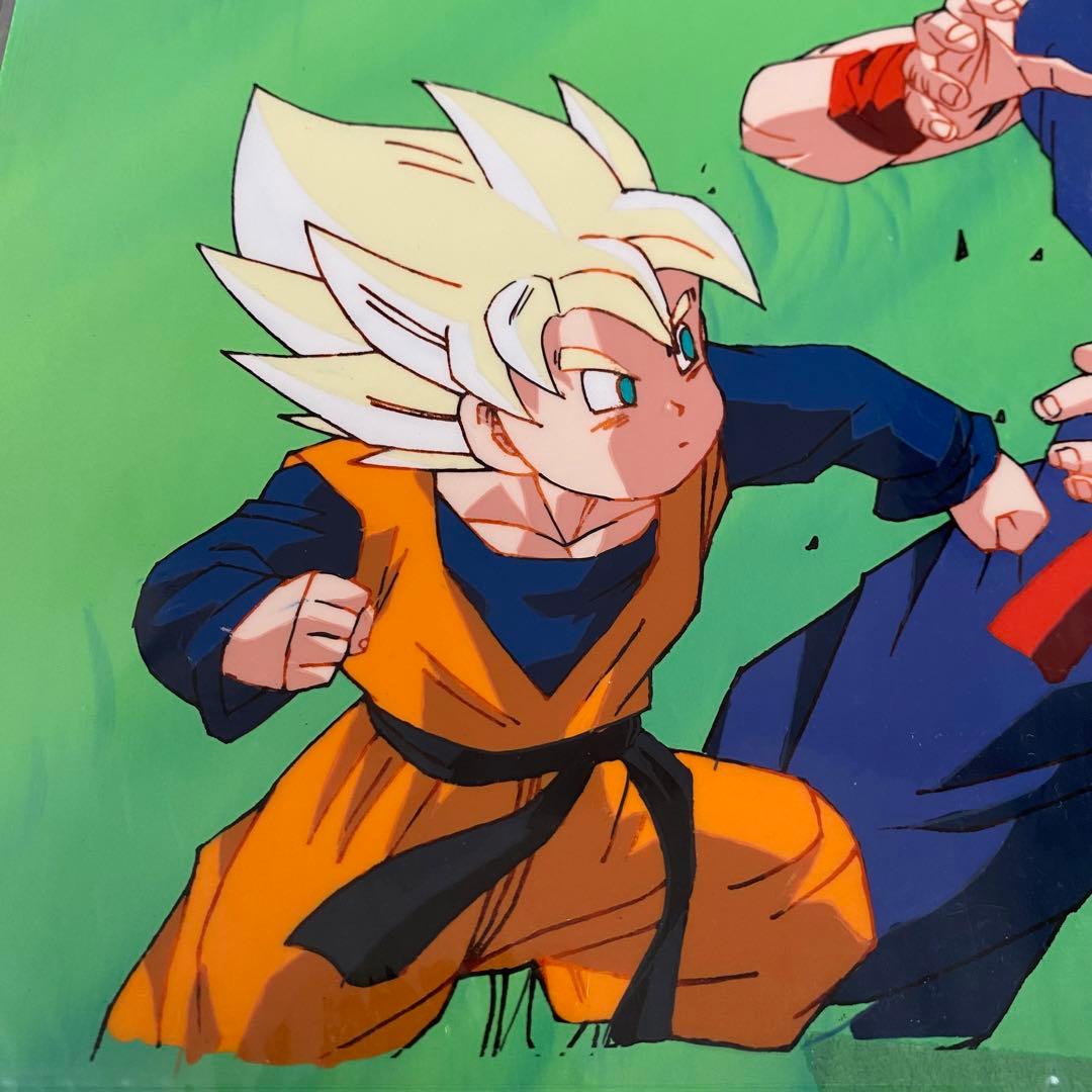 ドラゴンボール セル画 悟飯と悟天