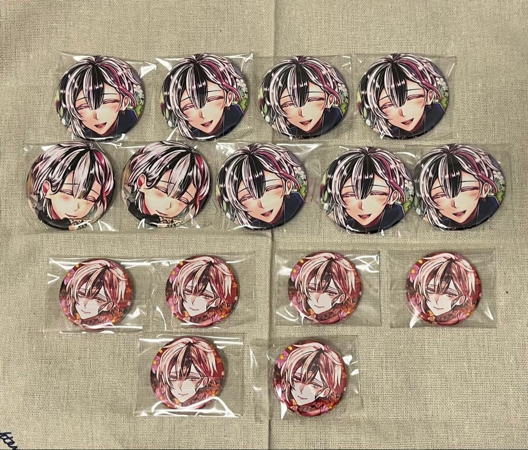 悪魔執事と黒い猫 あくねこ ベリアン 缶バッジ バト缶 まとめ売り