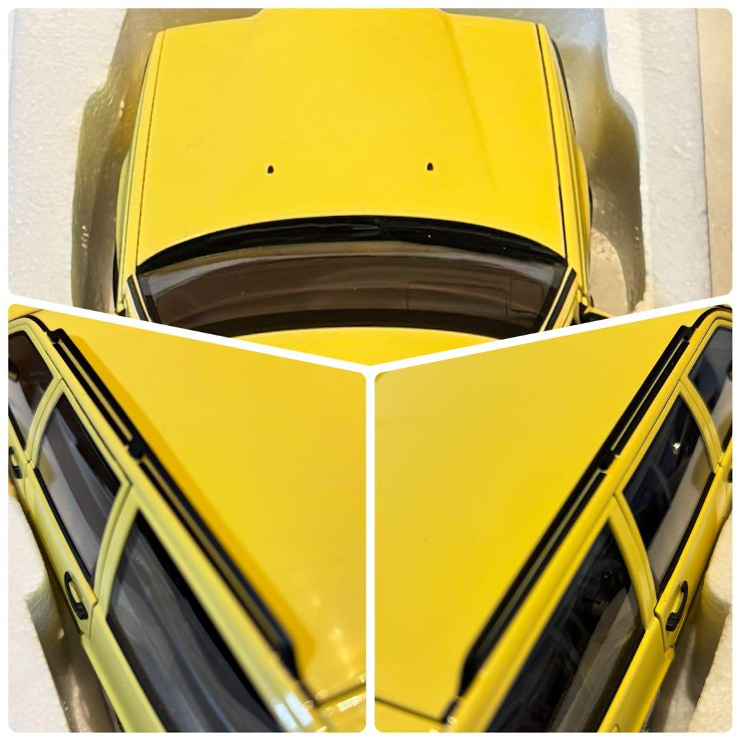 オートアート VOLVO 850 T-5R エステート クリームイエロー 絶版