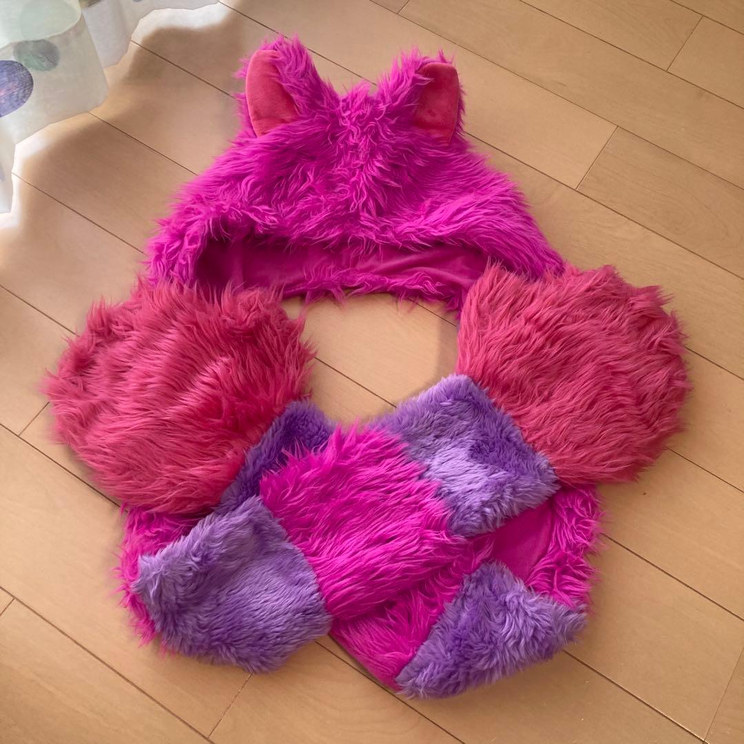 チシャ猫ファンキャップマフラー ディズニーファンキャップ