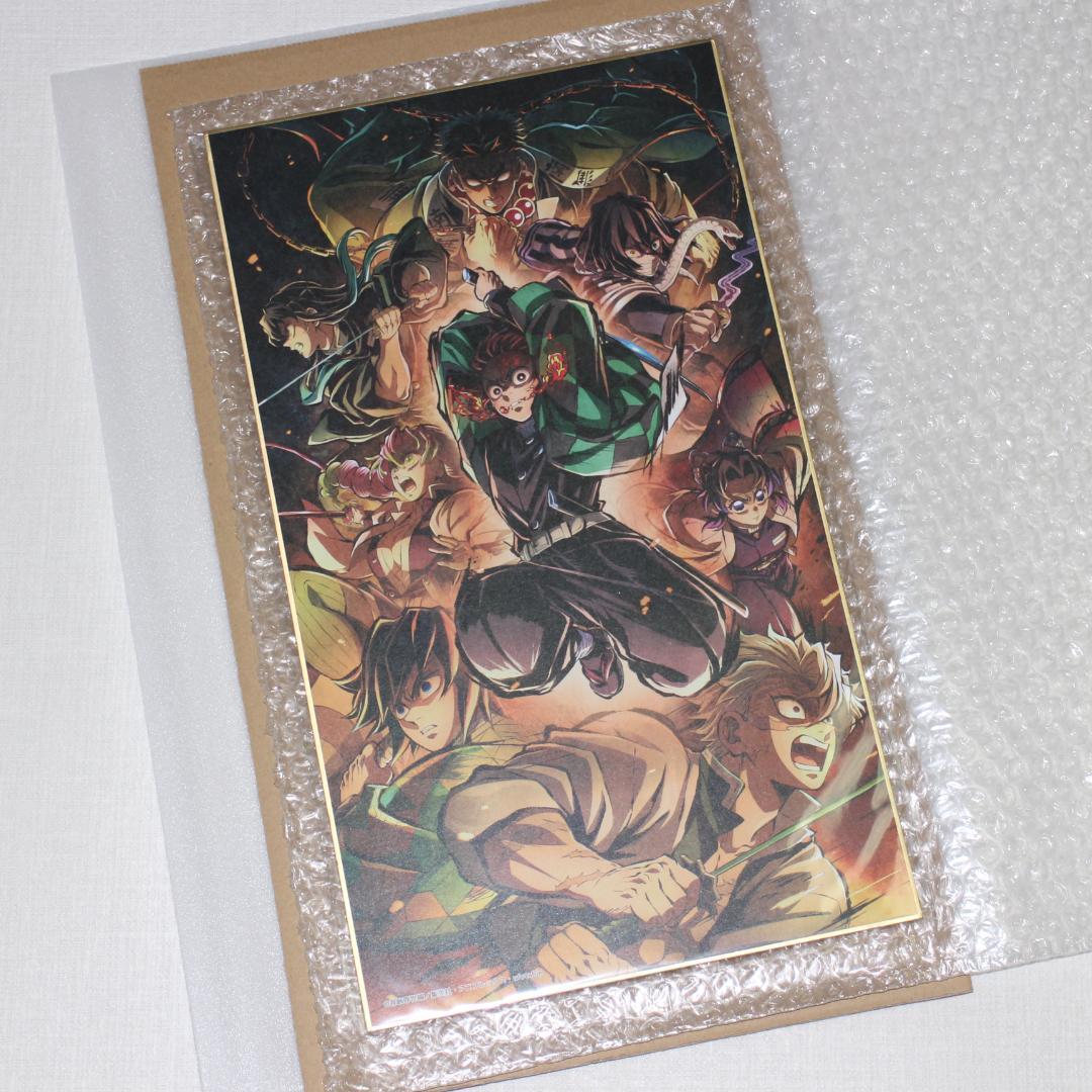 柱稽古編 ビジュアル色紙ボード 鬼滅の刃 Blu-ray/DVD 特典 ②