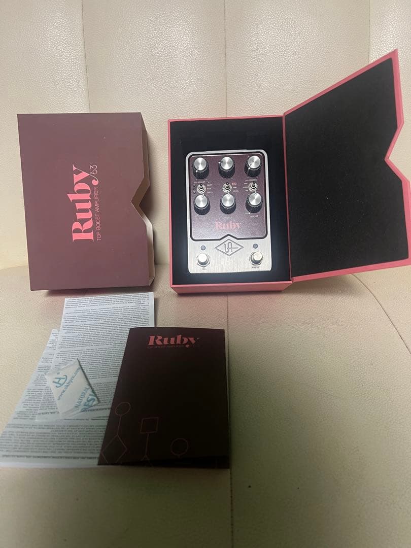UAFX Ruby Top Boost Amplifier ギターエフェクター