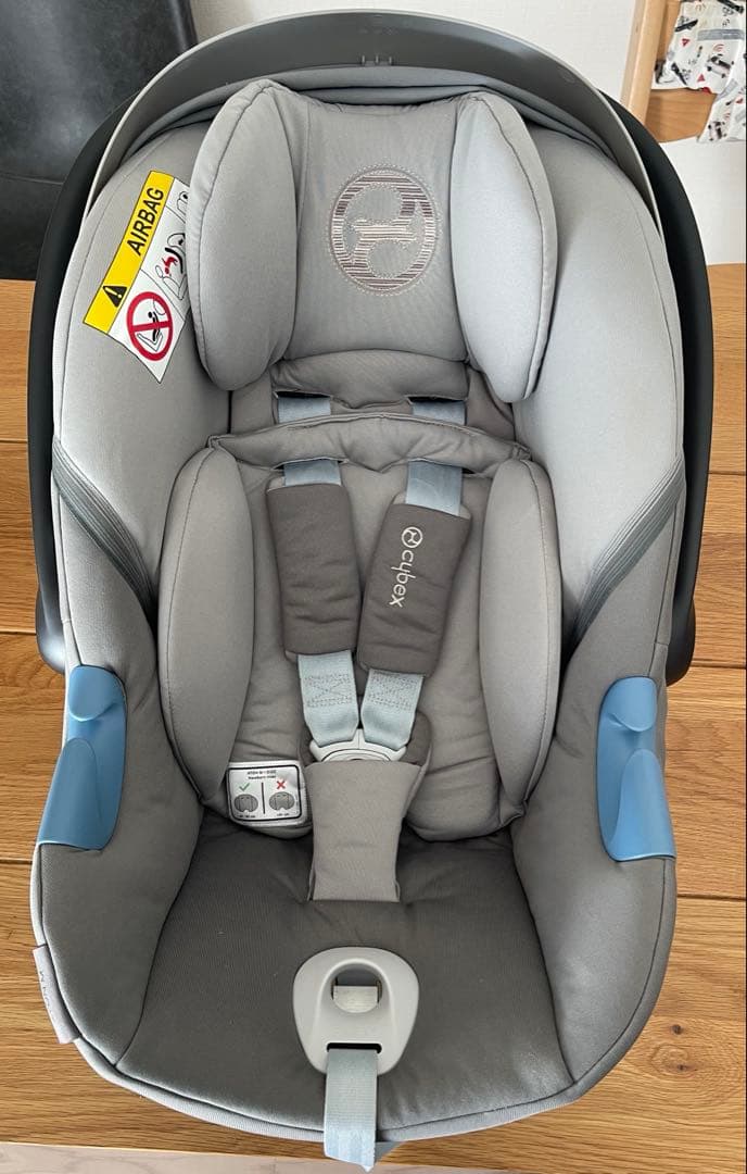 cybex ATON M i-SIZE チャイルドシートベビーカー　アダプター付