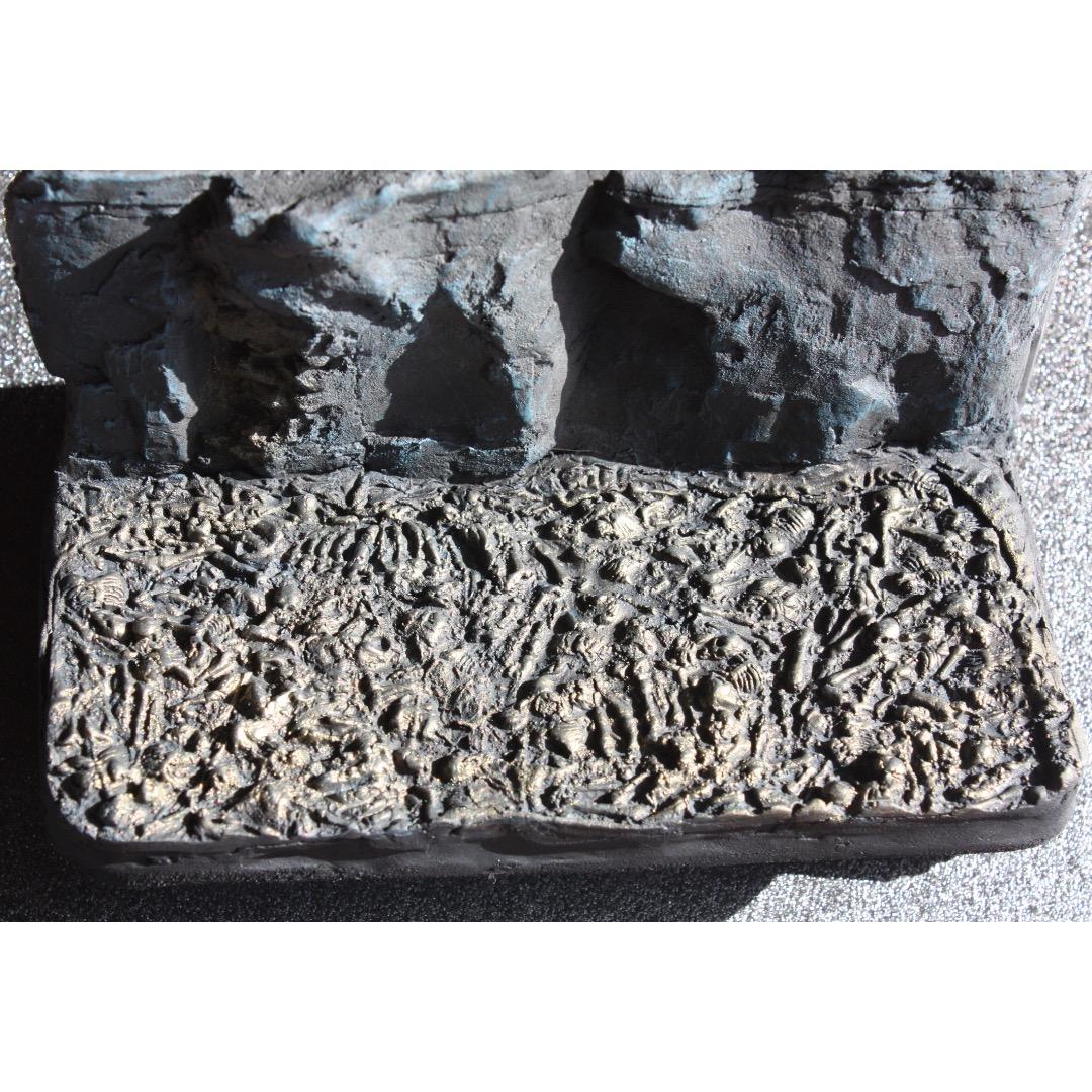 「地底での戦い」 フュギュア　人形　模型　ジオラマ ファンタジーミニチュア　怪物