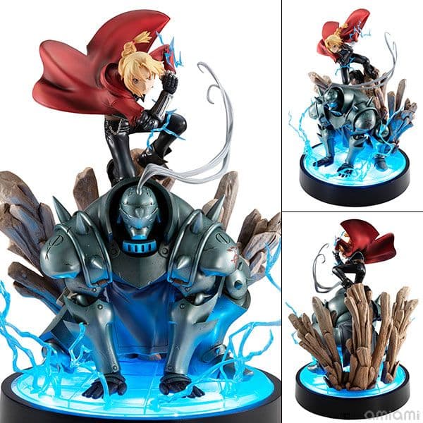 鋼の錬金術師 エドワード＆アルフォンス エルリック　フィギュア　メガハウス