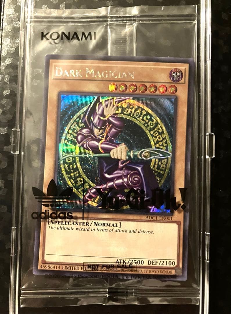 最安 遊戯王 adidas ADI2000 ブラックマジシャン 5つ目 未開封
