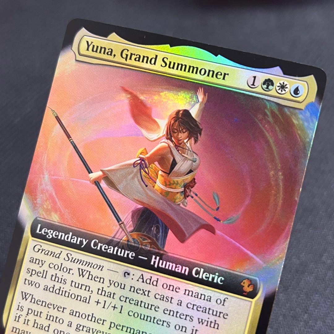 MTG FIC《大召喚士、ユウナ》英語版 拡張アートfoil