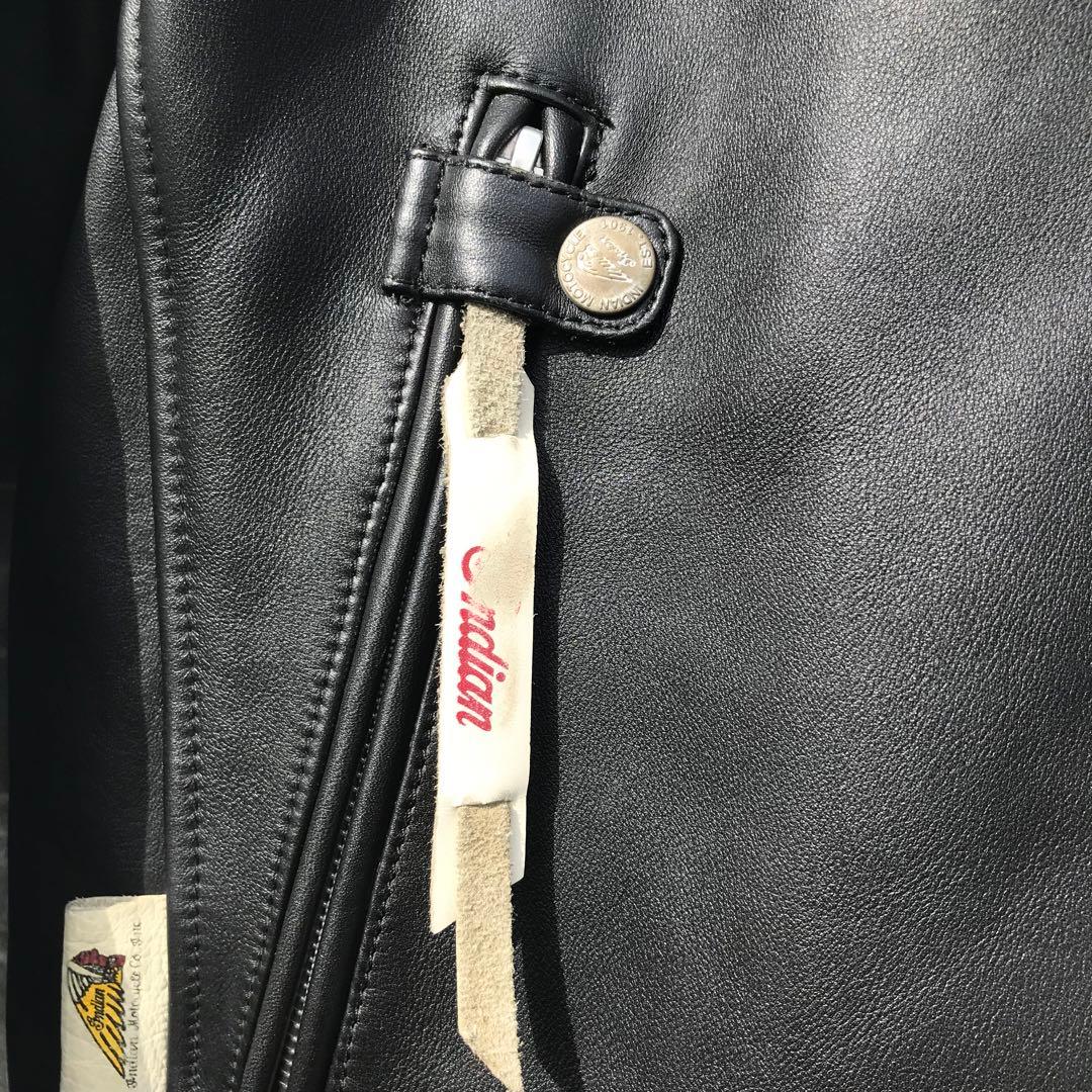 インディアンモーターサイクル ライダース L スエード レザー