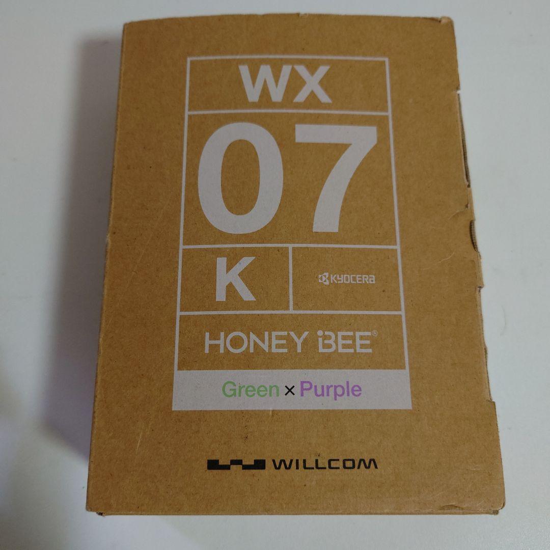 【美品】WILLCOM WX07K 京セラHONEY BEE5