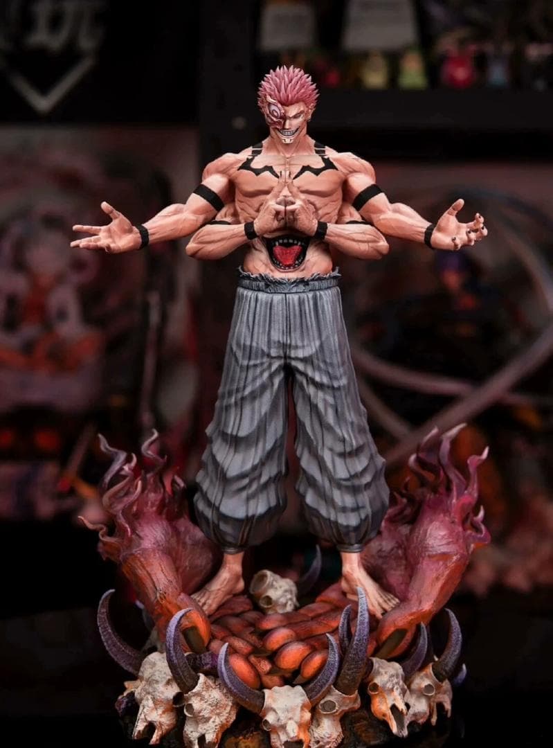 呪術廻戦 両面宿儺 GK フィギュア スタチュー