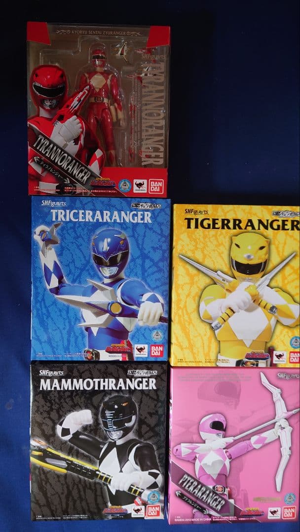 S.H.figuarts ジュウレンジャー 5体セット
