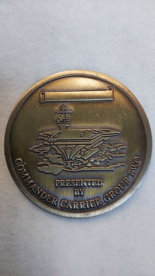 米海軍　第2空母打撃群司令官（少将）チャレンジ