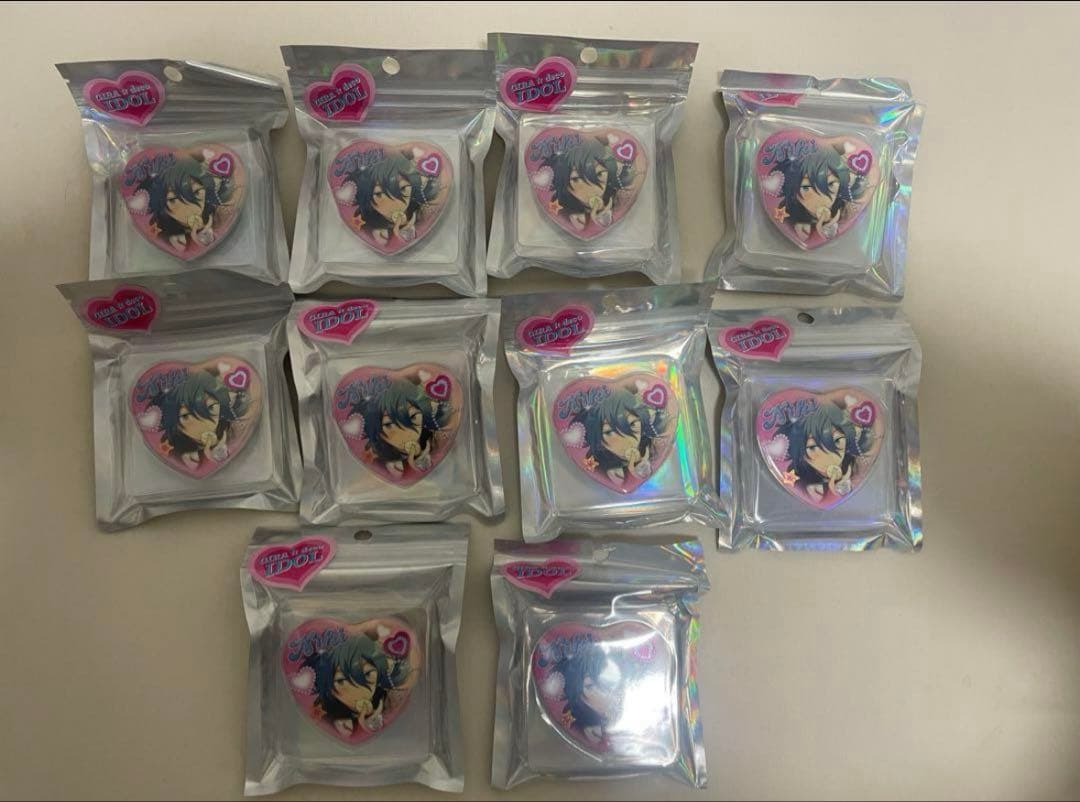 あんスタ GIRA☆デコ ハート缶バッジ 椎名ニキ