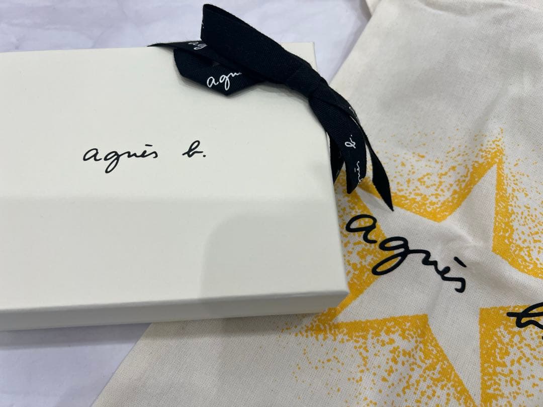 最終お値下げ　新品未使用agnès b. アニエスベー 折財布 ピンク