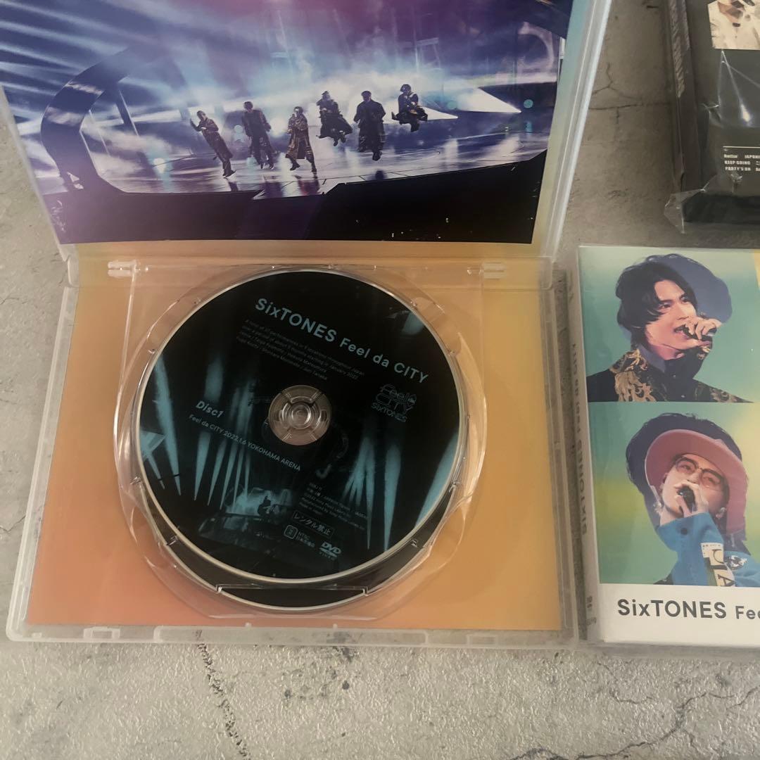 SixTONES ライブDVD まとめて　初回盤　通常盤