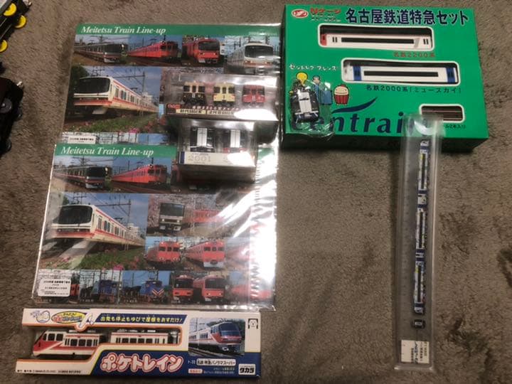 鉄道グッズ　名鉄　名古屋鉄道　チョロQ