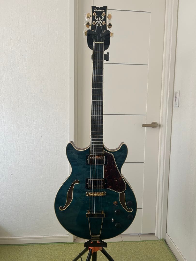 Ibanez エレキギター フレイムメイプル 青