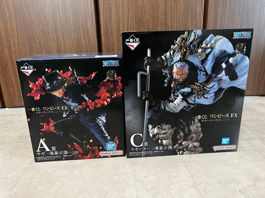 一番くじ ワンピース EX A賞 C賞 フィギュアセット