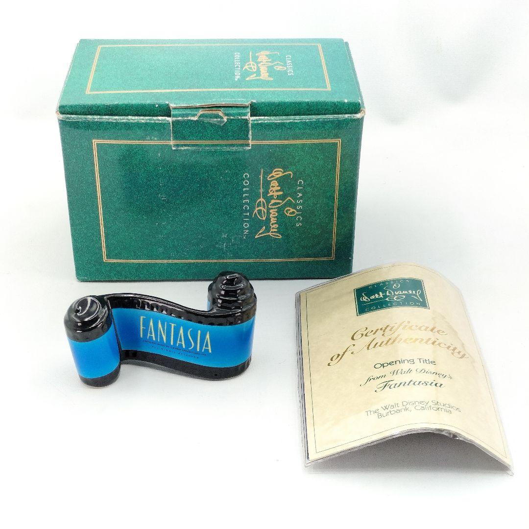 WDCC ディズニー ファンタジア オープニングタイトル ロゴ 廃盤品 レア