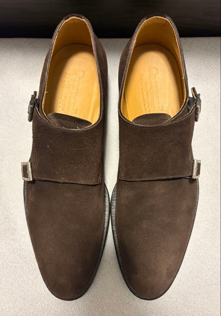 Campanile ダブルモンクストラップ 7レザーシューズ crockett