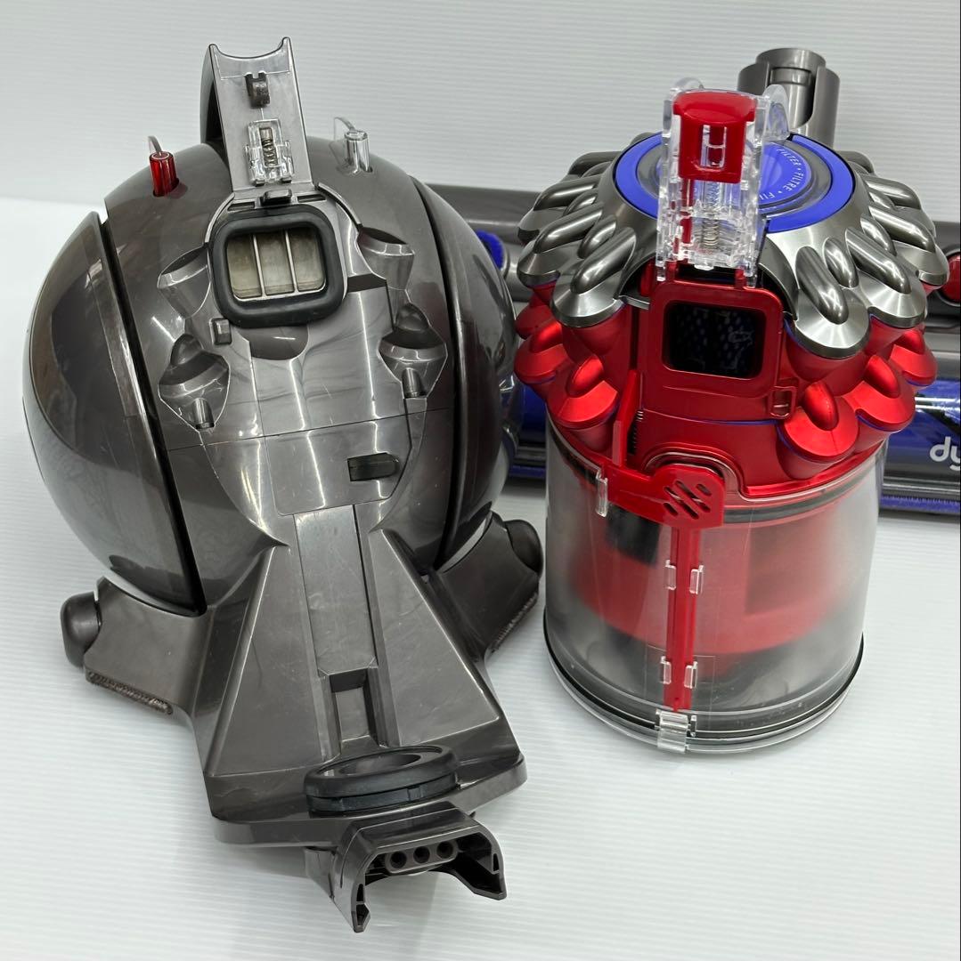 動作保証品　中古　ダイソン　Dyson CY24 掃除機　フルセット　赤　レッド