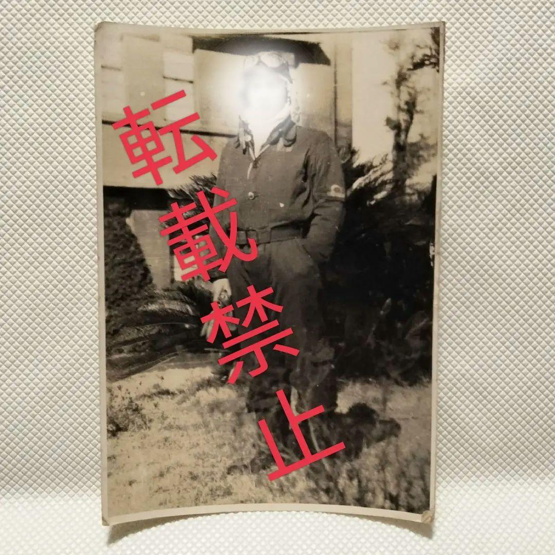 3051 軍人 軍服 戦時白黒写真 昭和レトロ①