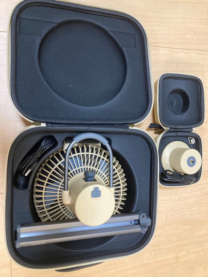 カーゴコンテナ マルチファン/スピンセット サンドベージュ