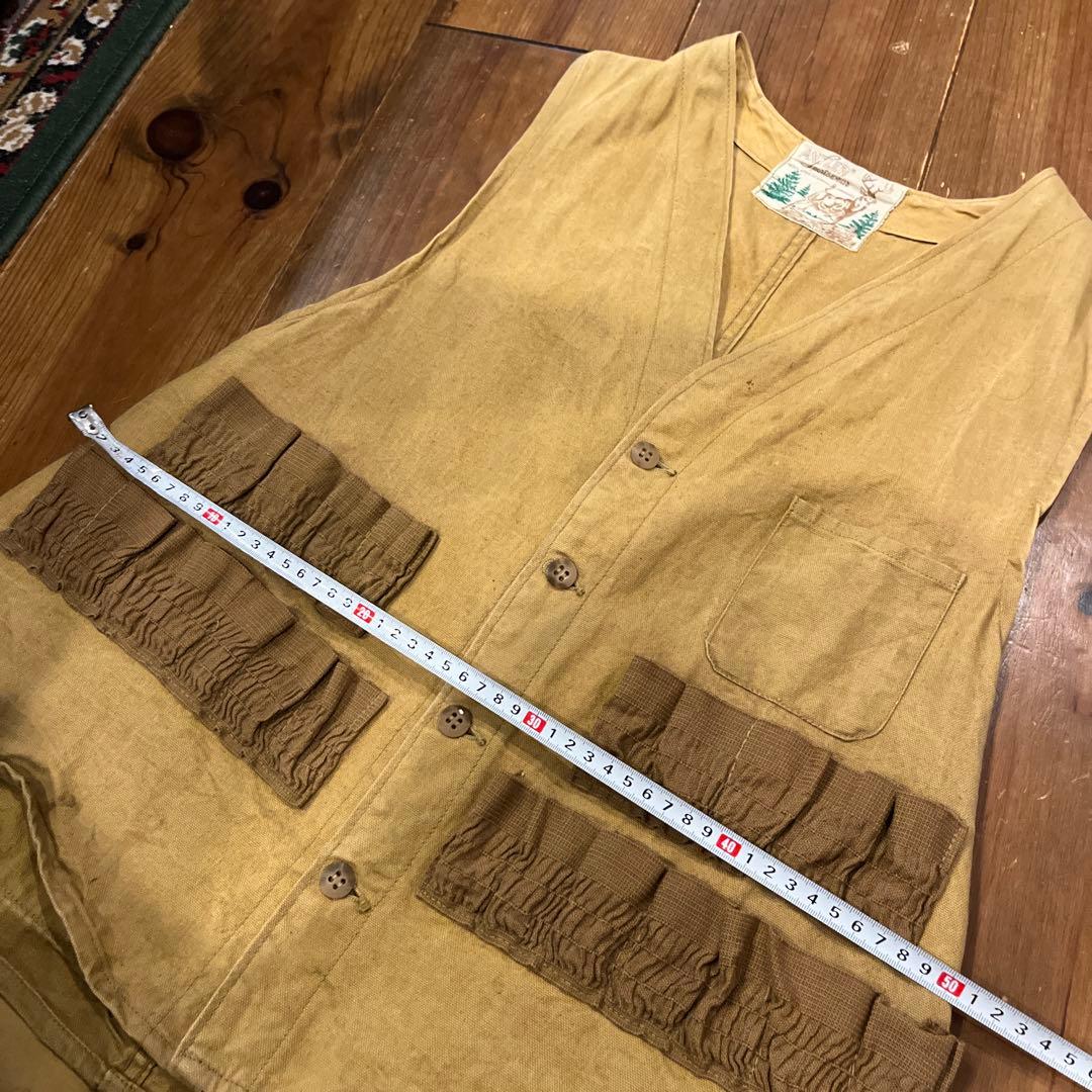 ヴィンテージ　50.60sハンティングベスト