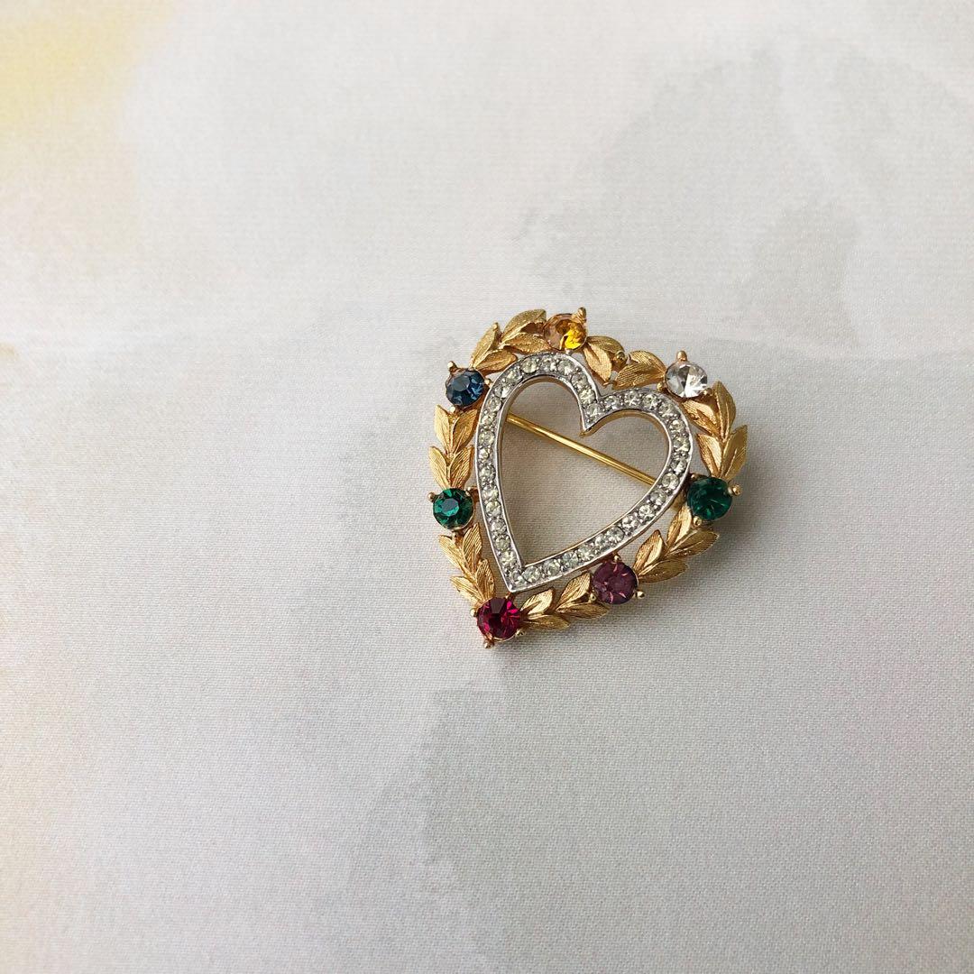 トリファリ　Dearestブローチ　コスチュームジュエリー