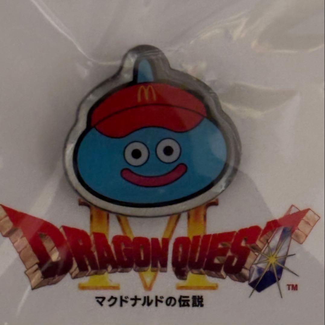ドラゴンクエスト　マクドナルド　スライム　ピンバッジ