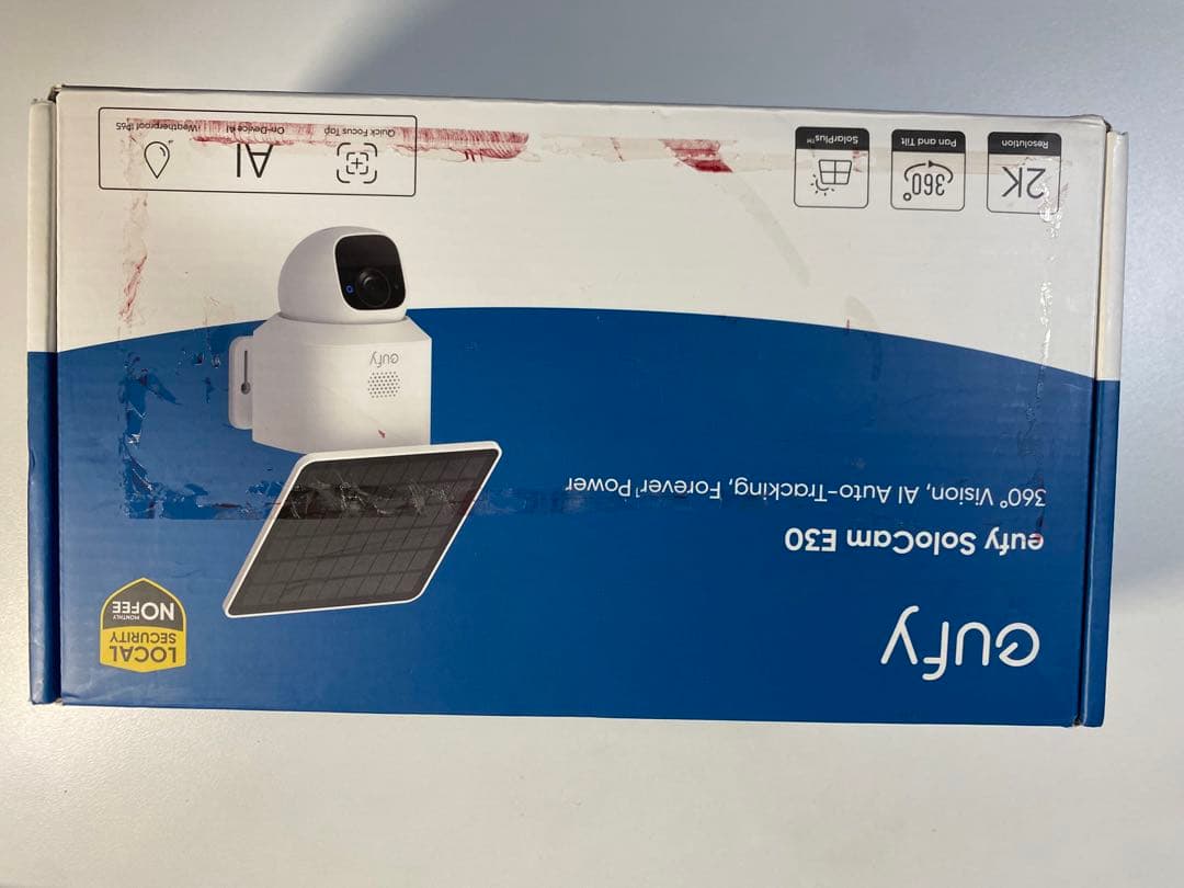 Anker eufy SoloCam E30 2K 防犯カメラ ソーラー