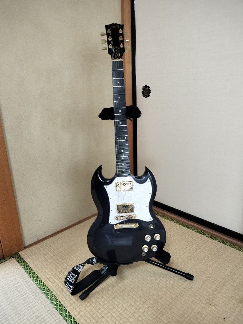 【値下要相談】GibsonギブソンUSA　SGリミテッドエディションエボニー指板