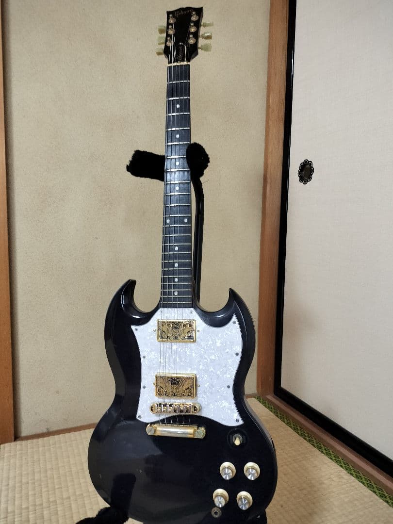 【値下要相談】GibsonギブソンUSA　SGリミテッドエディションエボニー指板