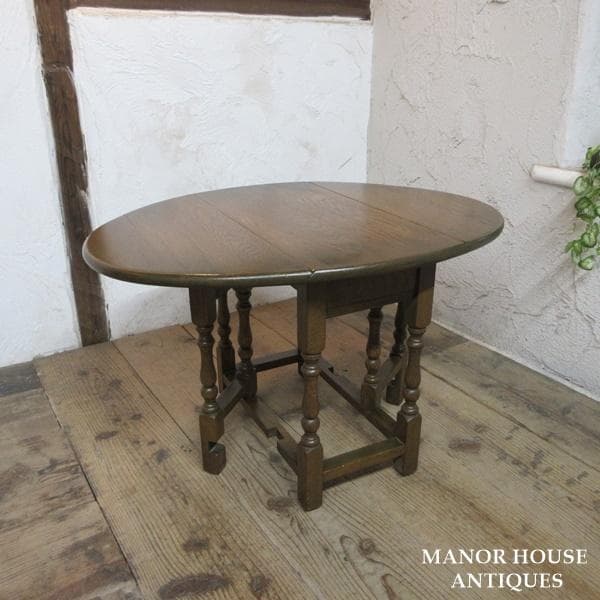 イギリス製 アンティーク 家具 オールドチャーム コーヒーテーブル 6907d