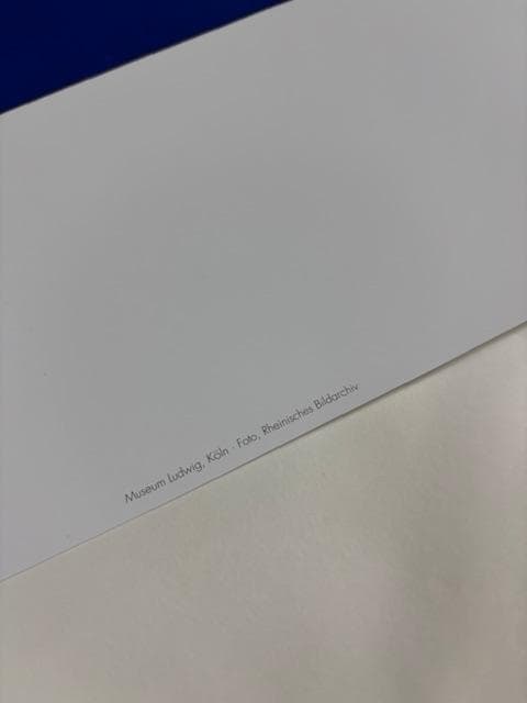 額装品/California IKB/イヴクライン/ポスター/アート/インテリア