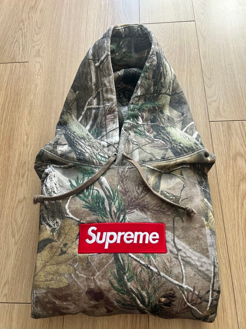Supreme Box Logo Realtree L ※ステッカー付※