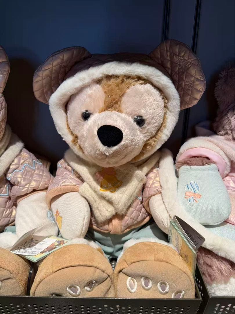 ダッフィー フード付きぬいぐるみ