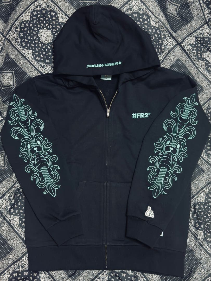 沖縄限定 FR2月桃 クロムフーディ おまけ付き