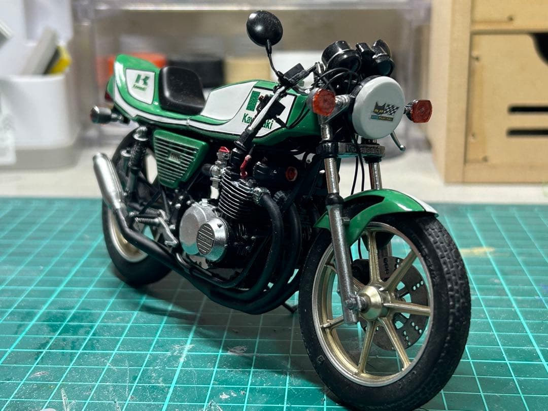 アオシマ Z400FX セレクト　カフェスタイルカスタム完成品