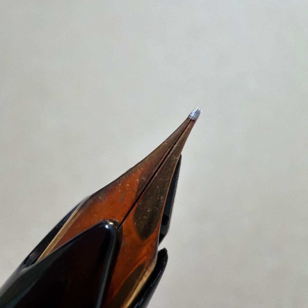 新品 廃盤 MONTBLANC モンブラン No.22 万年筆 14c EF