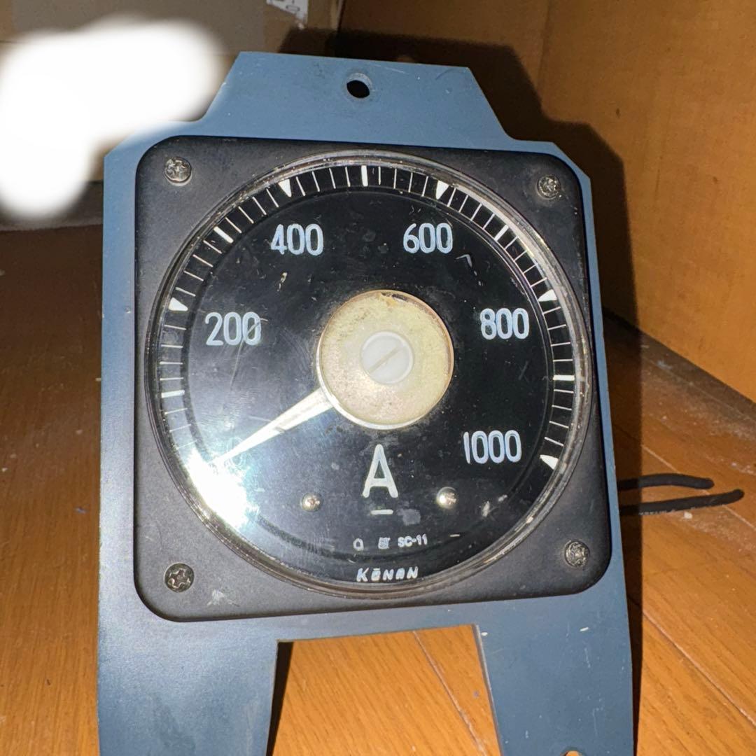 【最終値下げ】東京メトロ02系鉄道部品3点セット （表示灯・電流計・非常通報器）