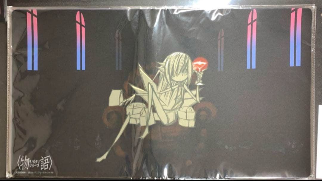 物語シリーズ　ラバーデスクマットコレクション 斧乃木 余接 八九寺 真宵　忍野忍