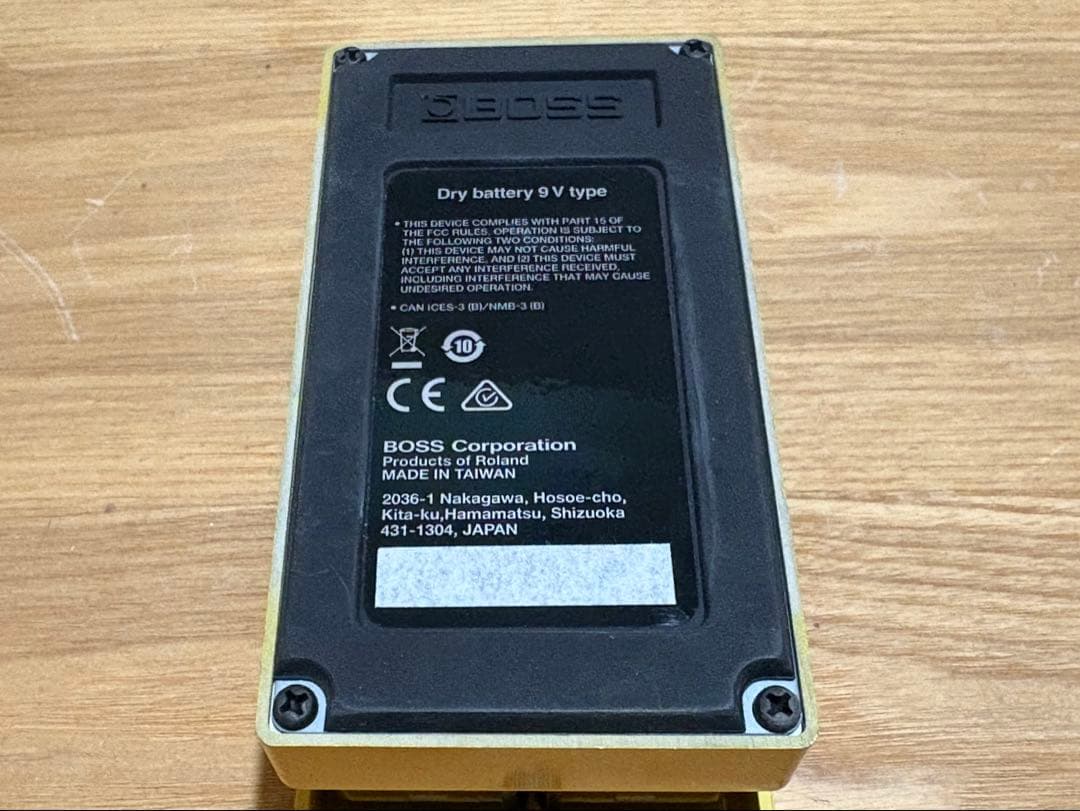 BOSS OverDrive OD-1X エフェクター