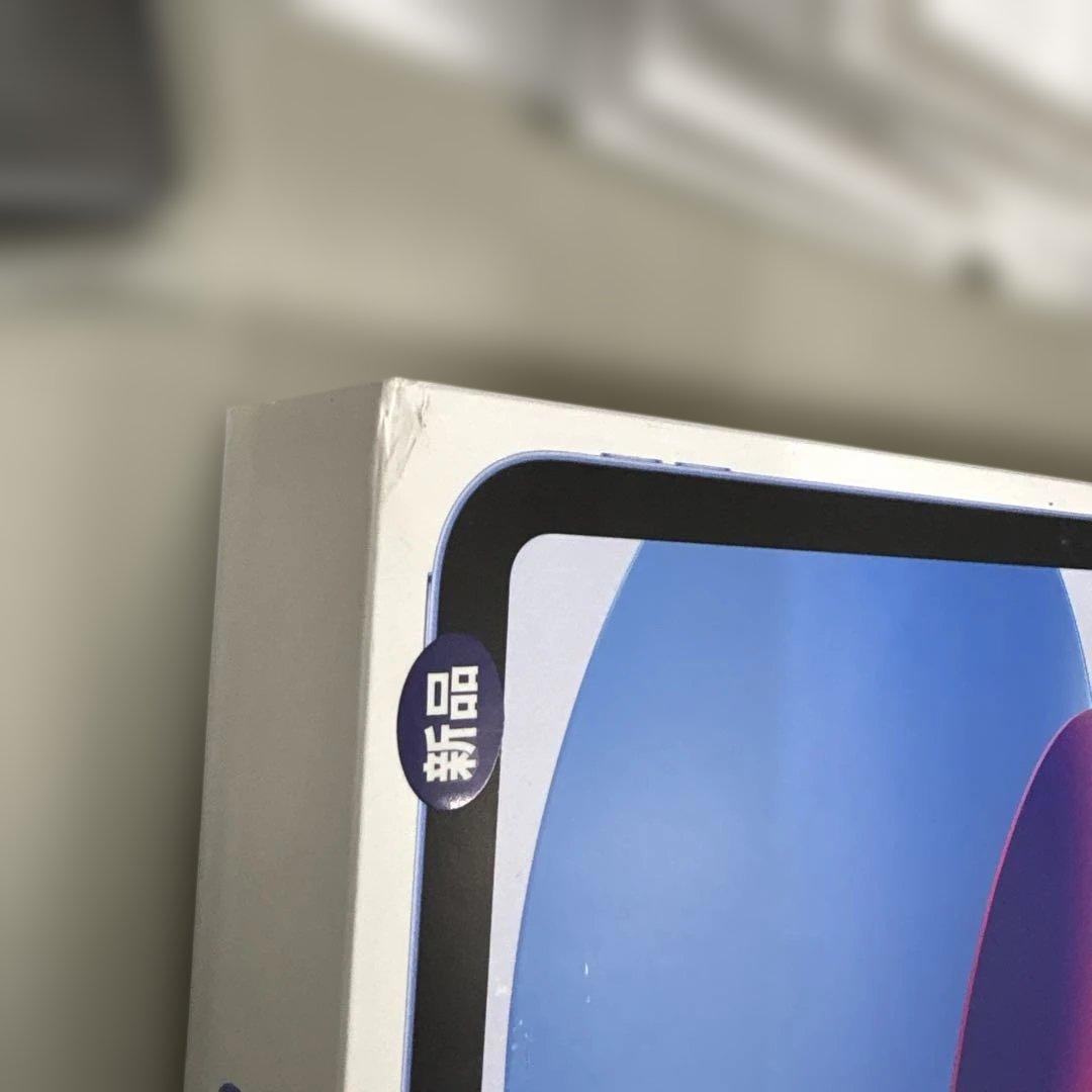 ipad 10世代 64GB ブルー　新品未開封　箱痛み有り