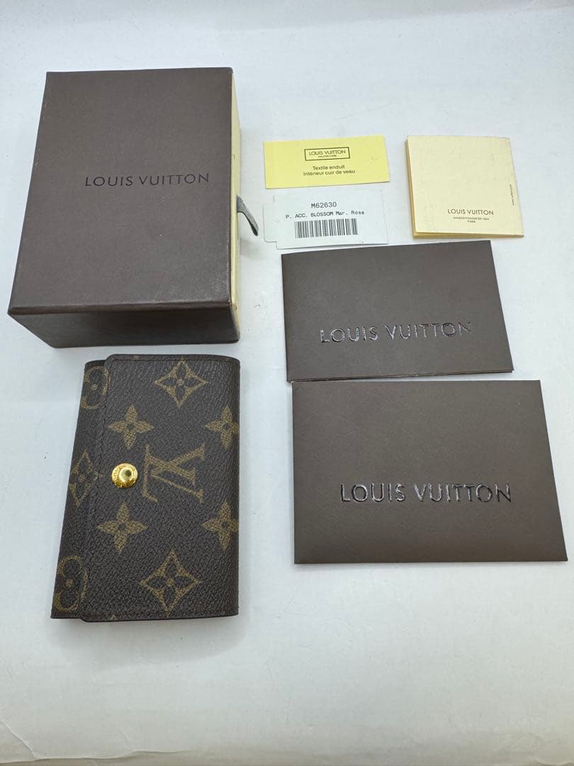 ルイヴィトン 6連キーケース モノグラム ミュルティクレ6 キーケース