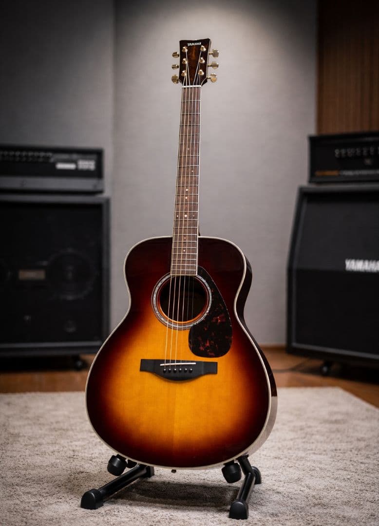 【美品】　YAMAHA LS6 ARE アコースティックギター　ケース付き